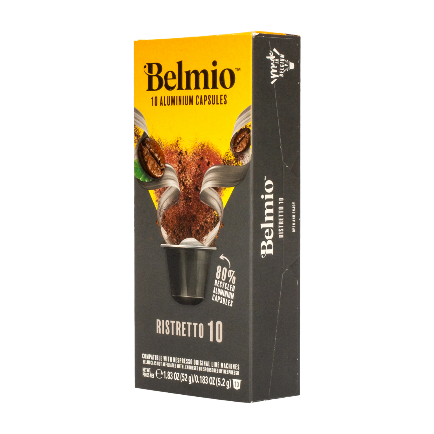 Café En Cápsulas Expreso Ristretto BELMIO 52 G