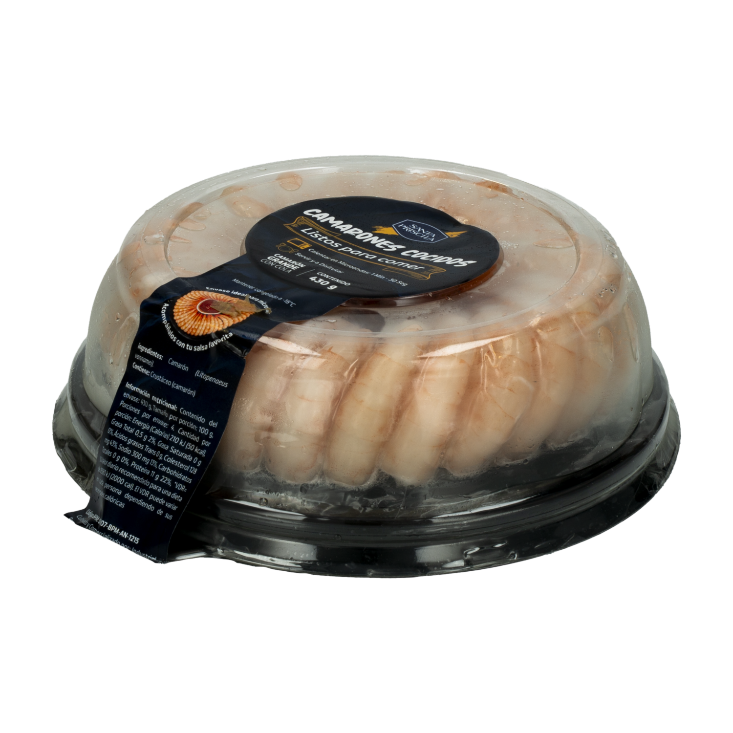 Camarones Cocidos SANTA PRISCILA 430 G