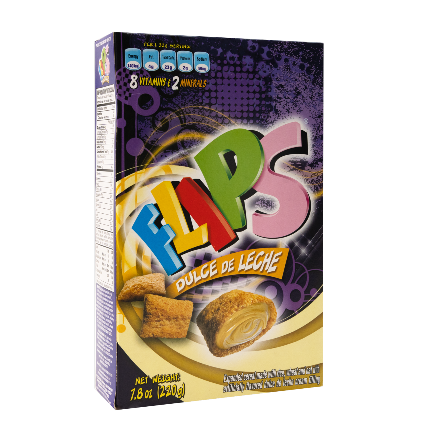Cereal Dulce De Leche FLIPS 220 G
