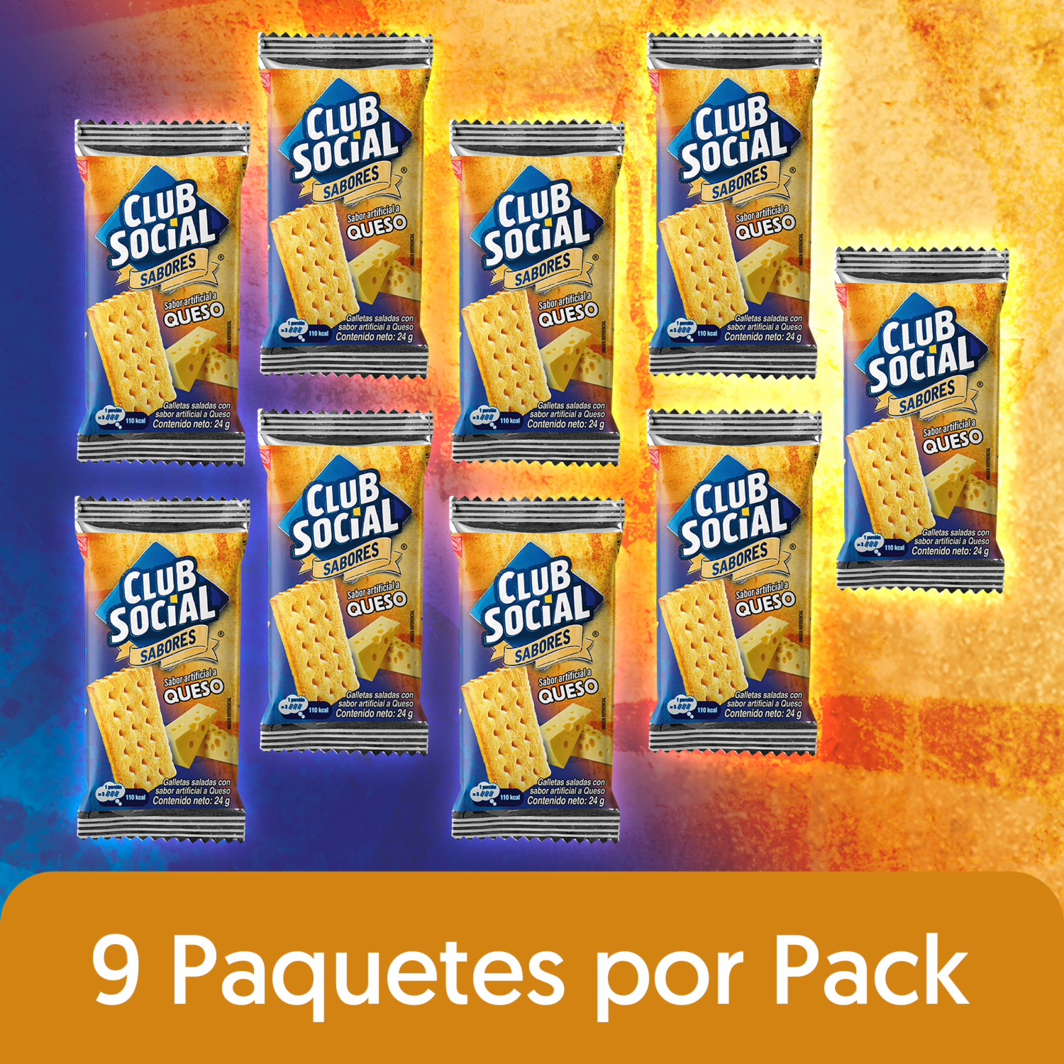 Galletas De Sal Sabor A Queso CLUB SOCIAL 216 G