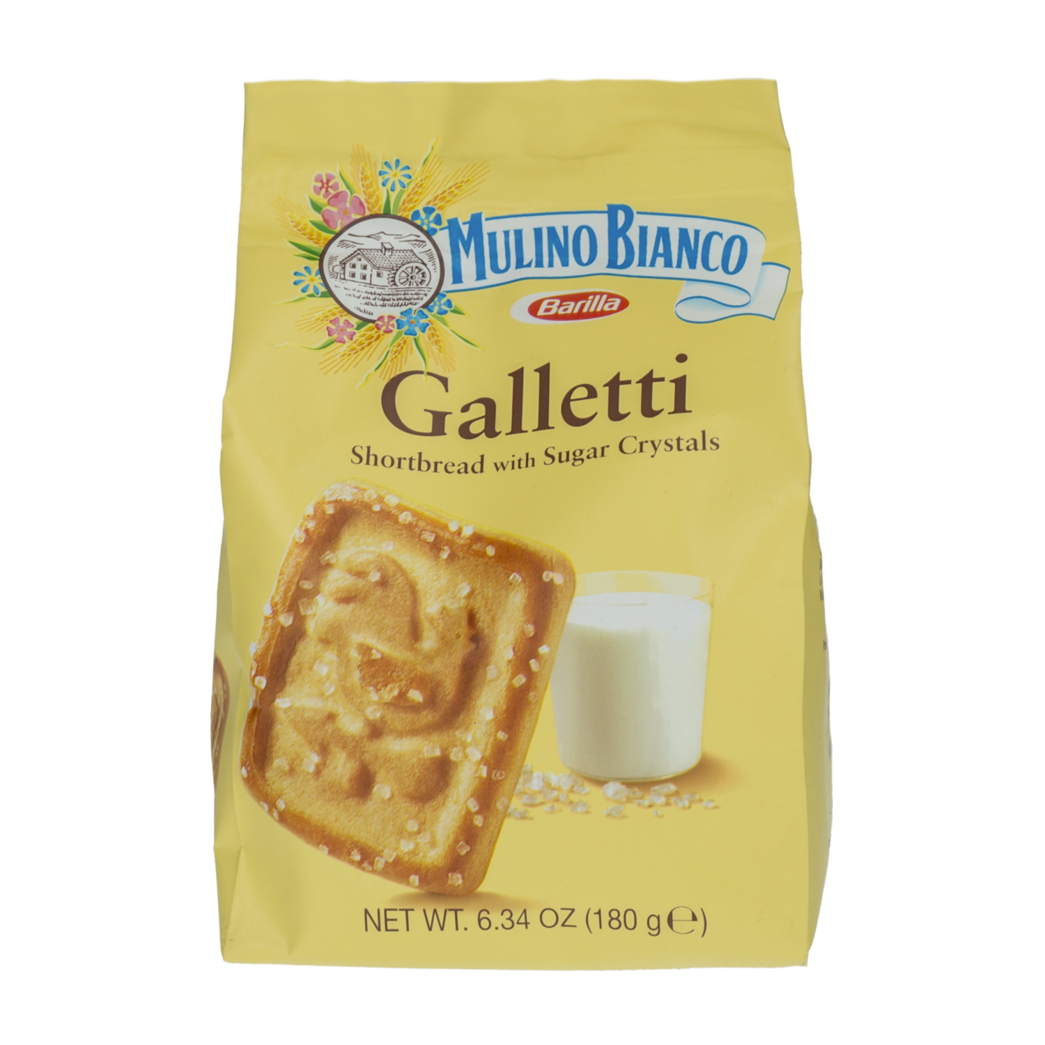 Galletas Dulces Con Cristales De Azúcar BARILLA 200 G