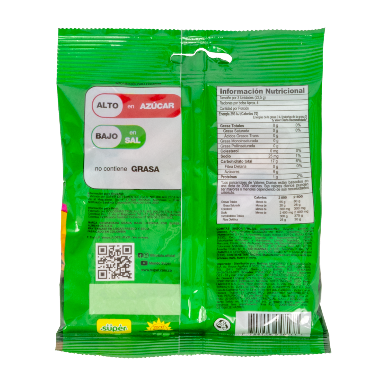 Gomitas Dinos TRULULU 80 G