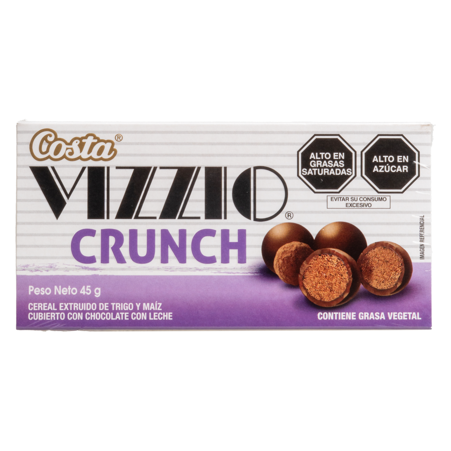 Chocolate Crunch VIZZIO 45 G - Supermaxi