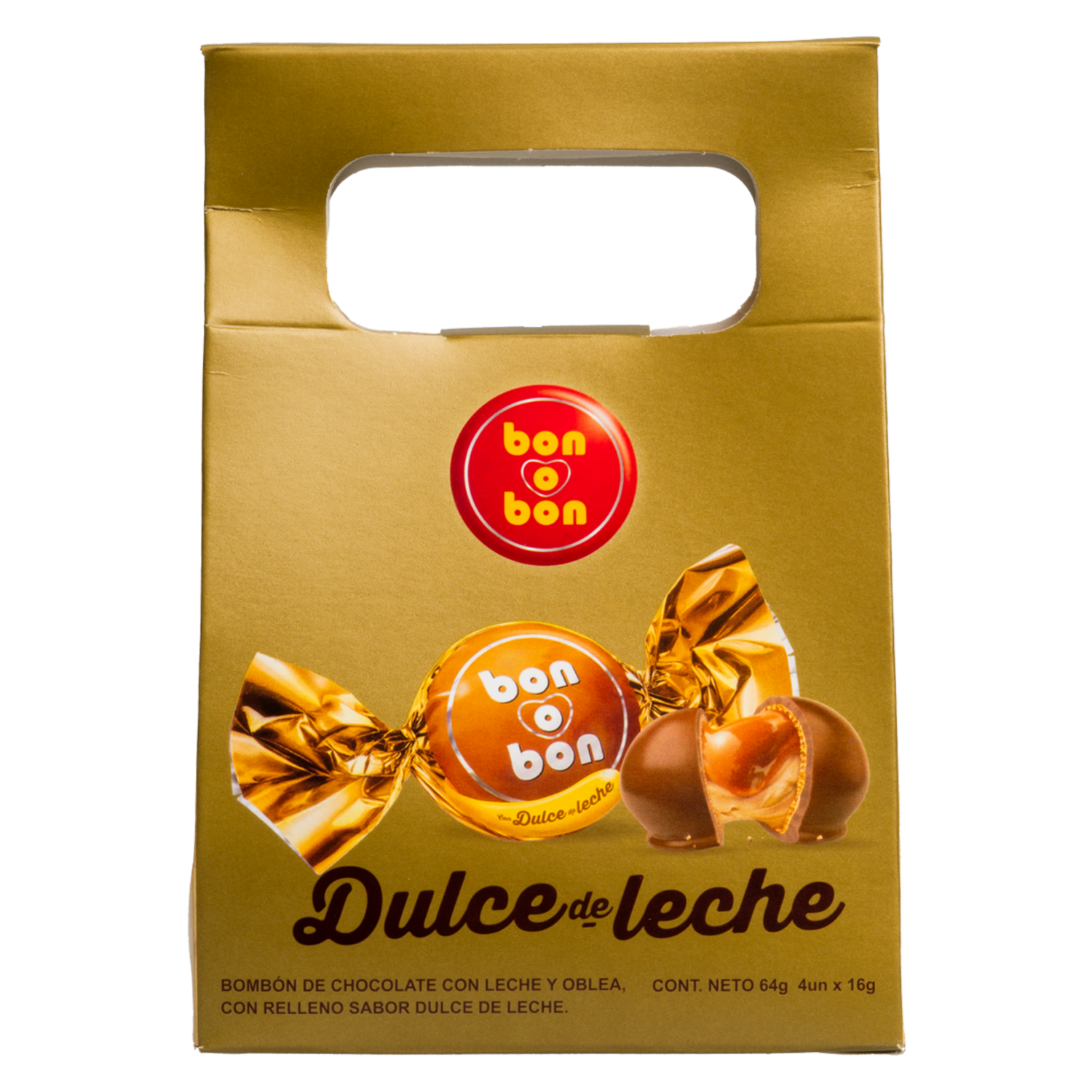 Chocolate Con Dulce De Leche BON O BON 64 G