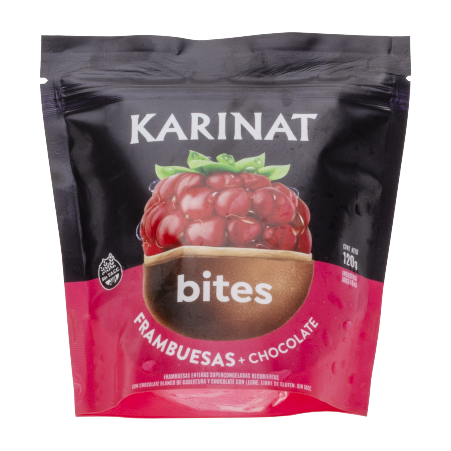 Bits De Frambuesa Con Chocolate KARINAT 120 G