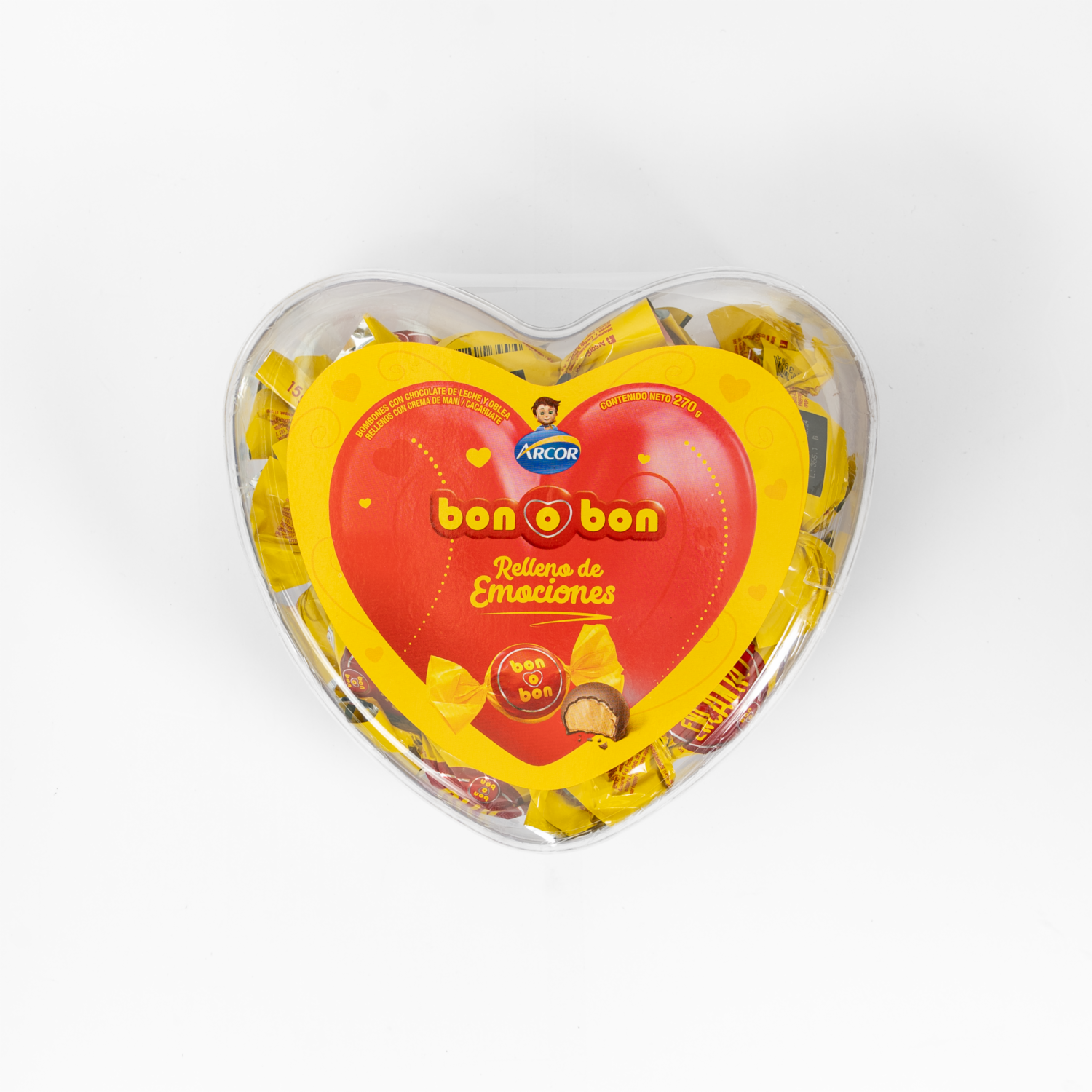 Chocolate Bon O Bon En Corazón ARCOR 270 G