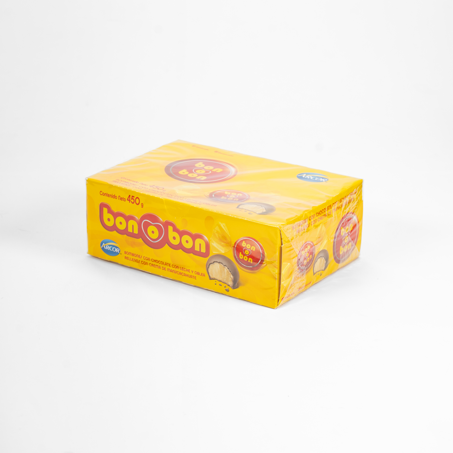 Chocolate Bon O Bon Con Leche ARCOR 450 G