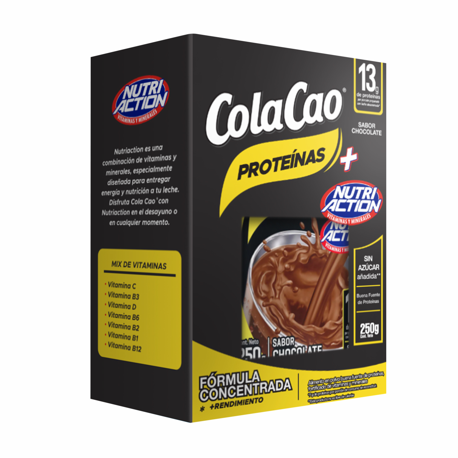 Proteína En Polvo Sabor A Chocolate COLA CAO 250 G
