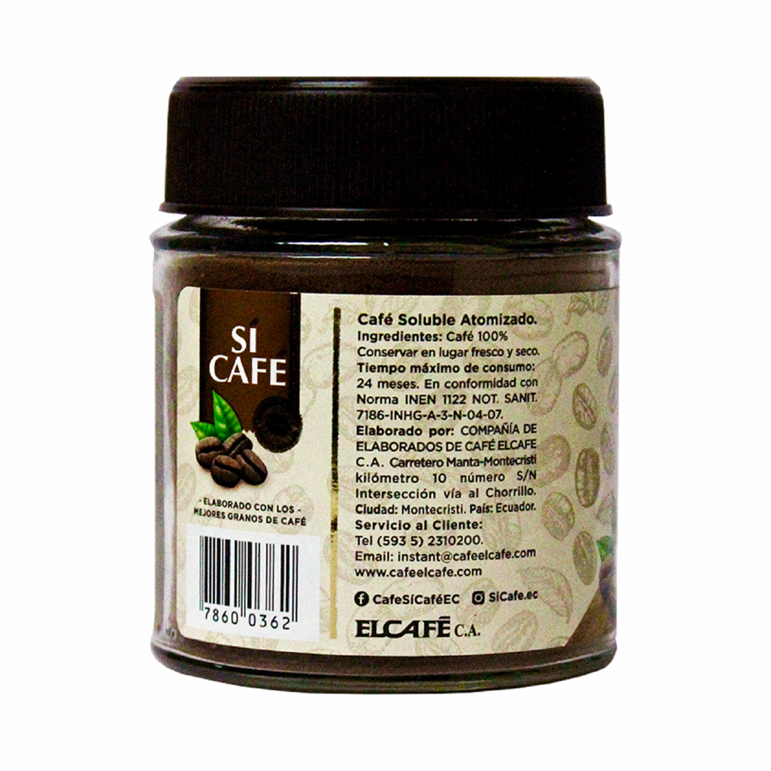 Café Instantáneo Atomizado SÍ CAFÉ 50 G