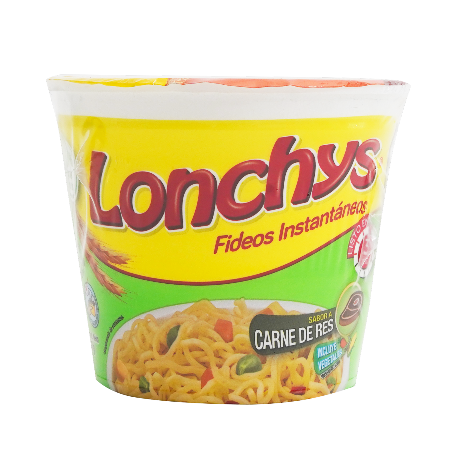 Fideo Instantáneo Sabor A Carne LONCHYS 67 G