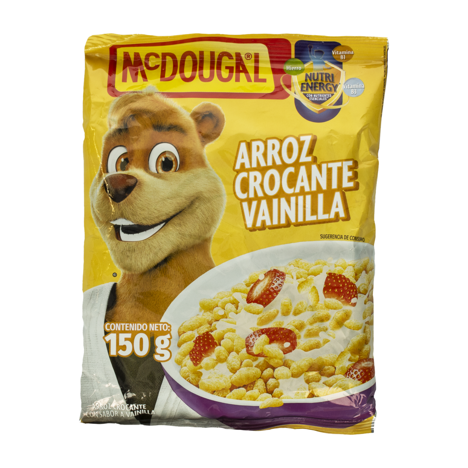 Cereal Arroz Crocante Vainilla MC.DOUGAL 150 G