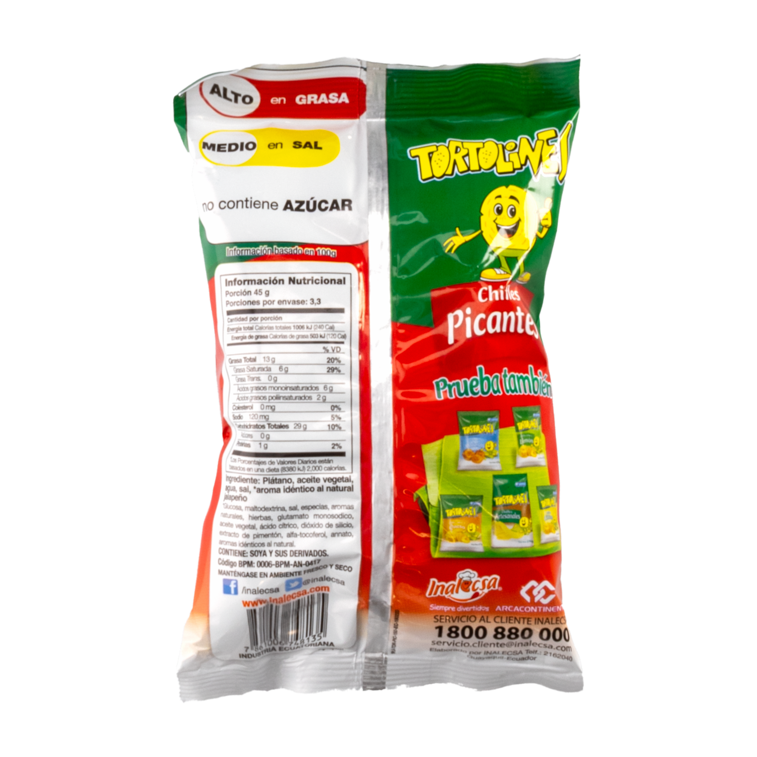 Chifles Picante TORTOLINES 150 G