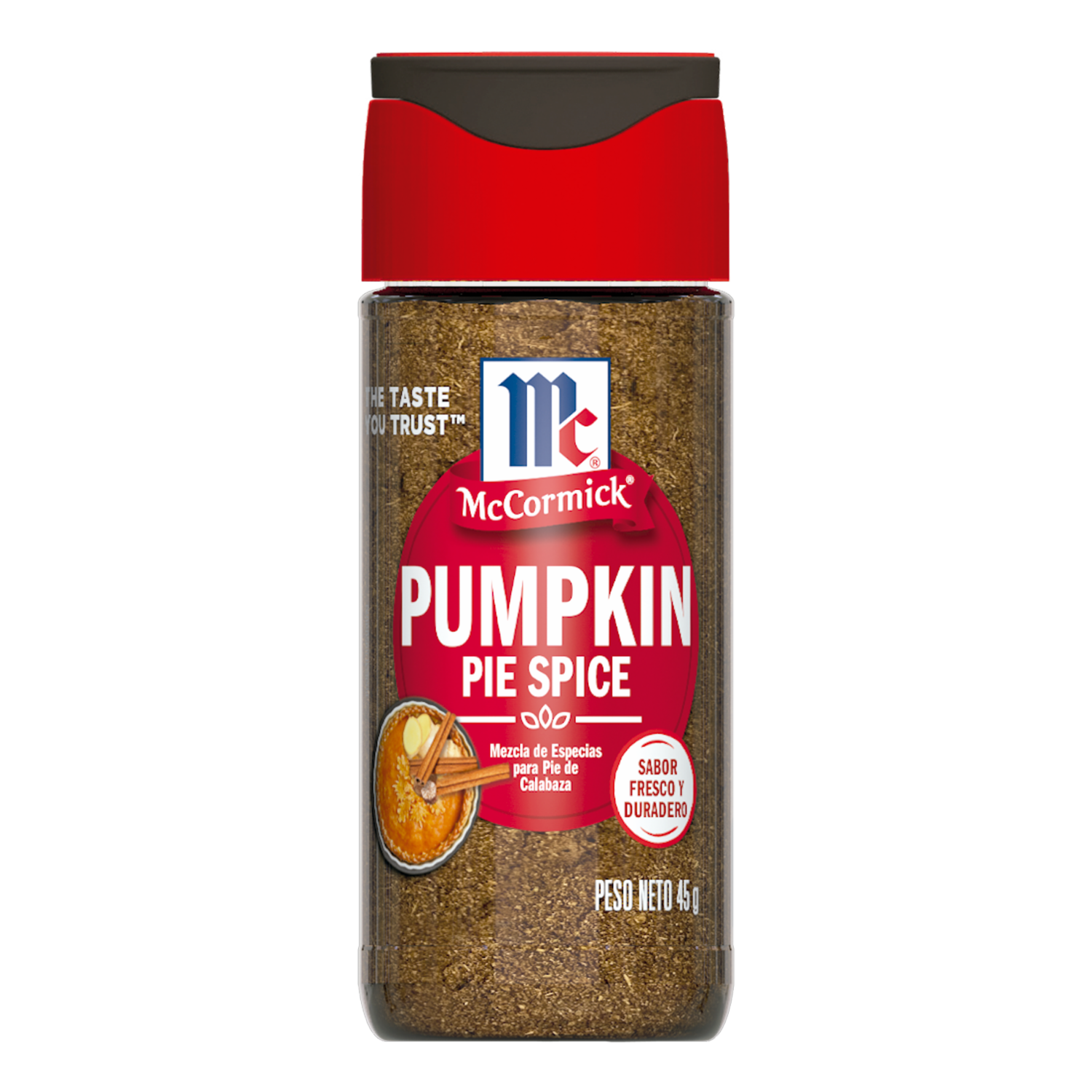 Sazonador Dulce Pie De Calabaza – Pumpkin Pie Spice MCCORMICK 45 G
