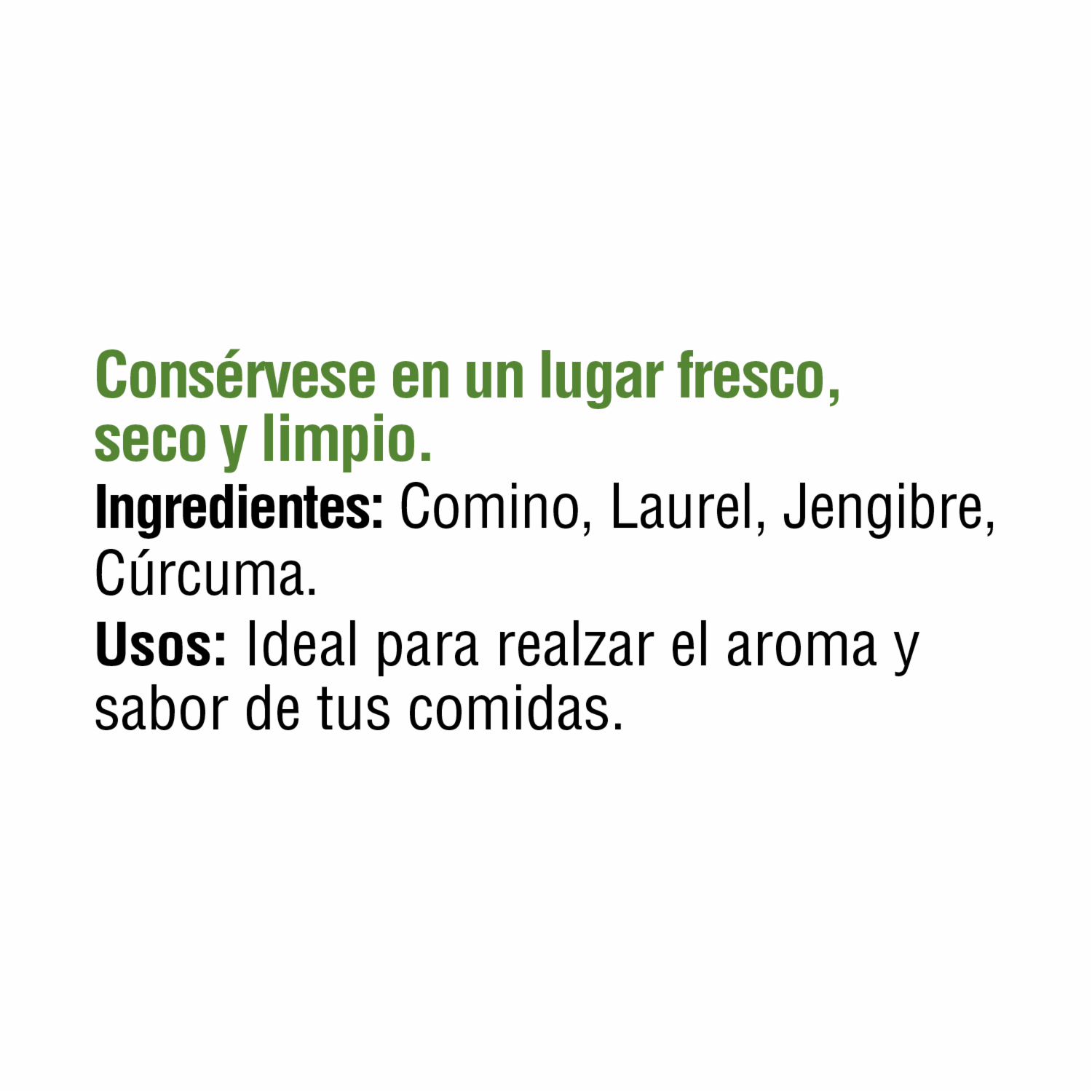 Curry Natural EL SABOR 80 G