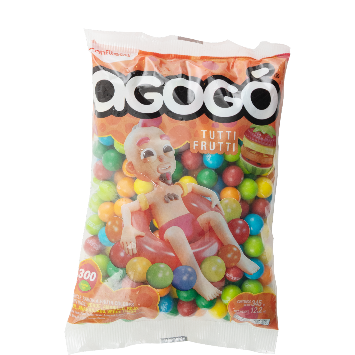 Chicle Bola Pequeño A GOGO 345 G