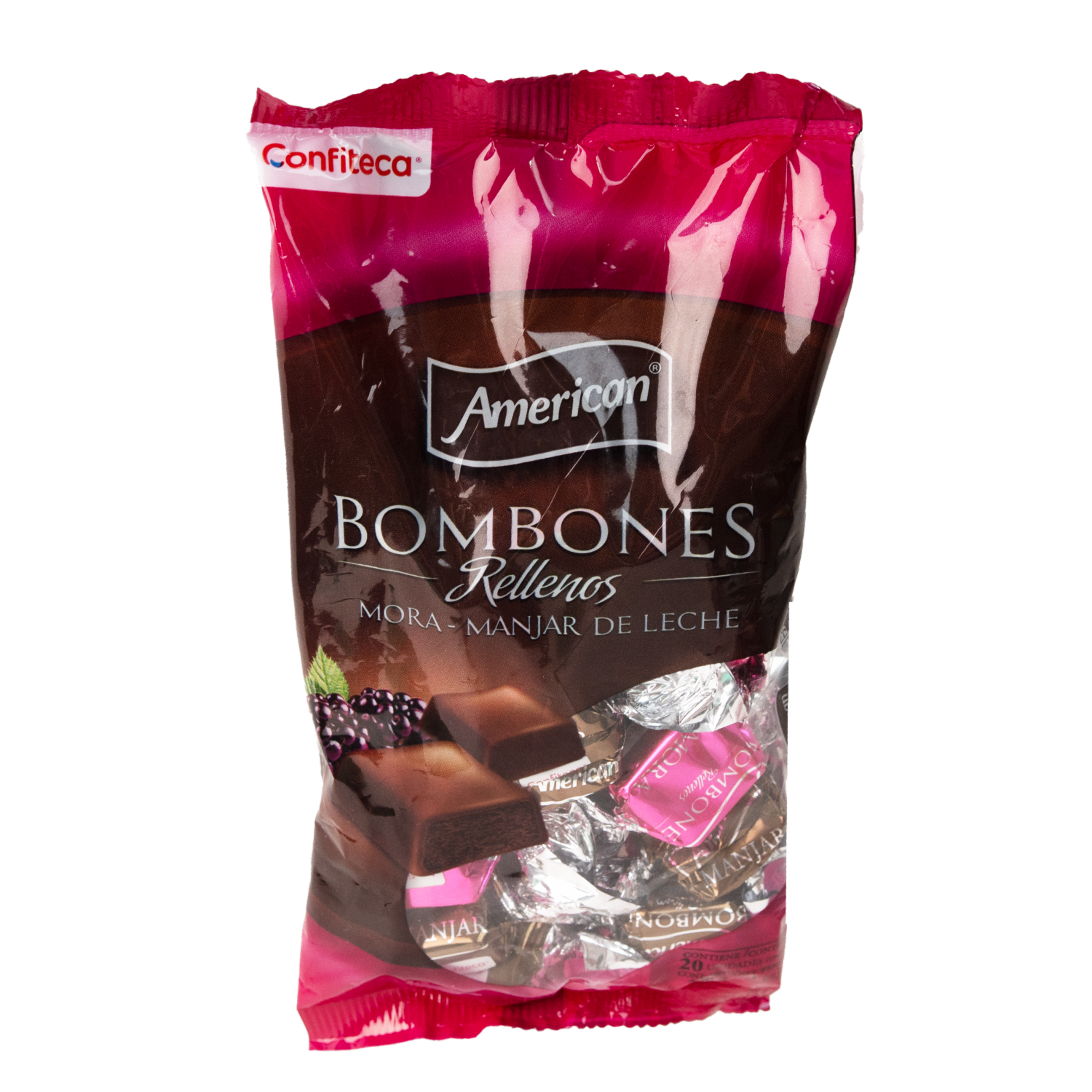 Bombones De Chocolate Relleno Surtidos AMERICAN 200 G