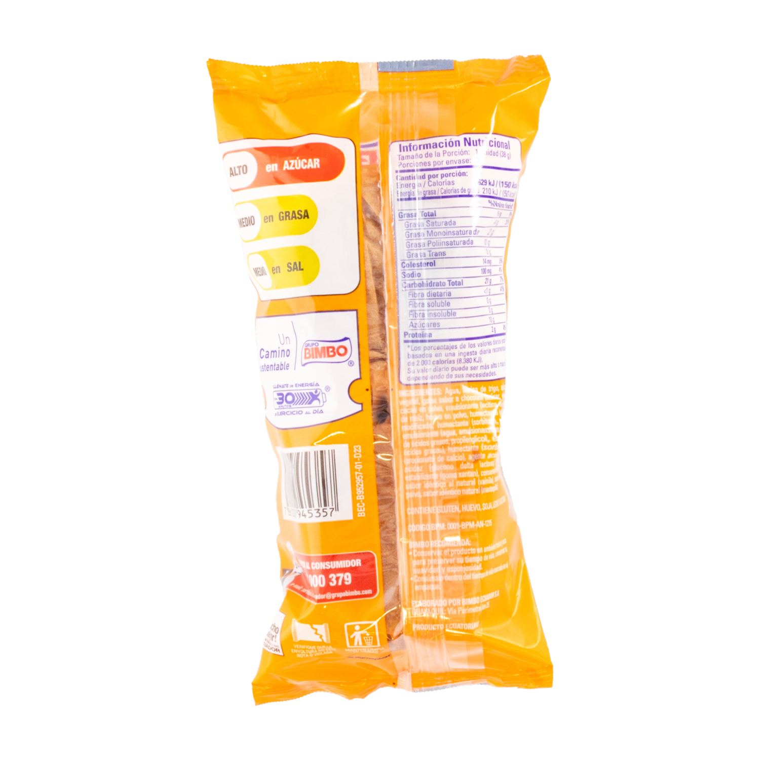 Bimboletes Gotas De Chocolate BIMBO 76 G
