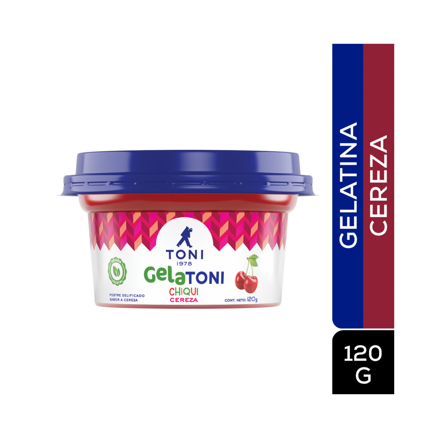 Postre Gelificado Sabor Cereza GELATONI 120 G