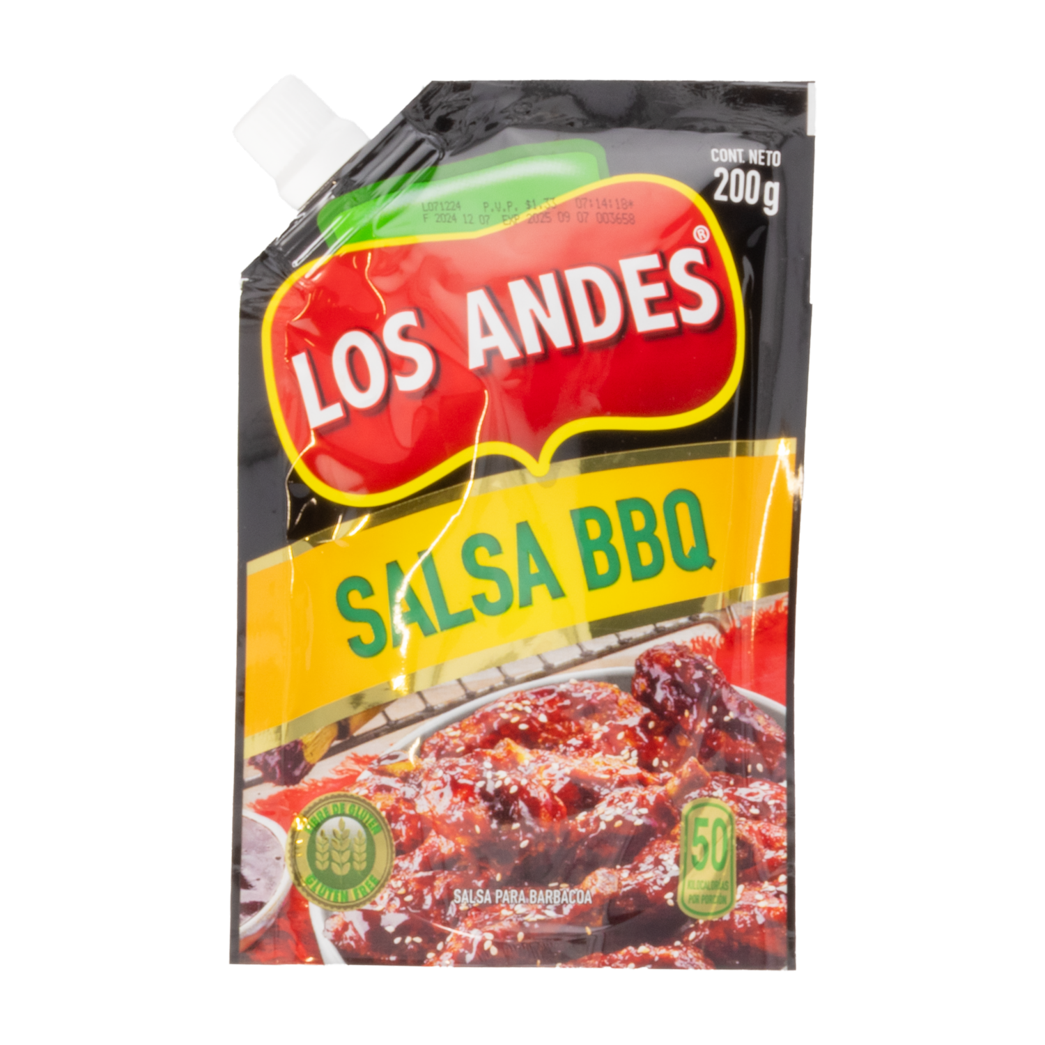 Salsa Bbq Doy Pack LOS ANDES 200 G