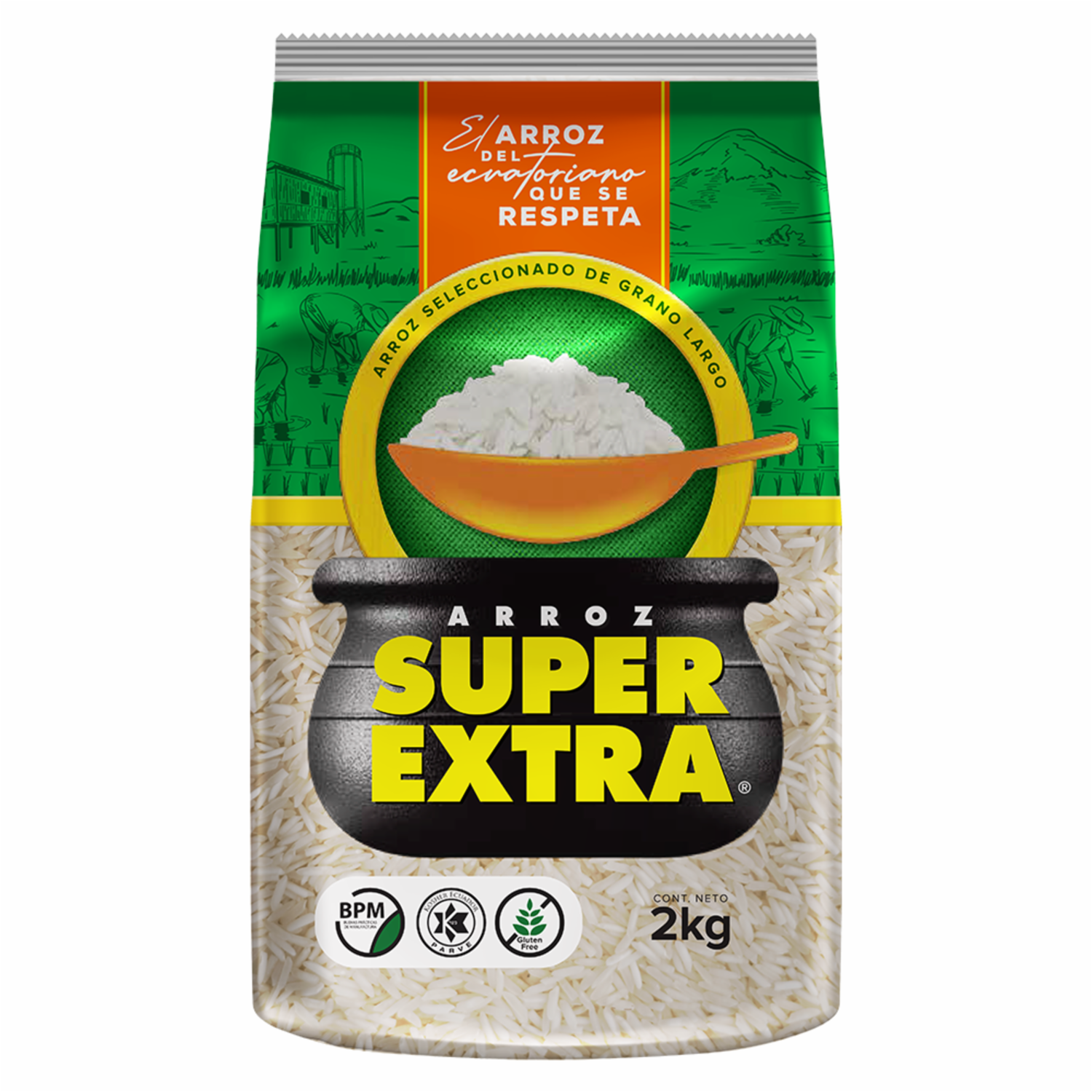 Arroz Blanco Sierra SUPER EXTRA 2000 G
