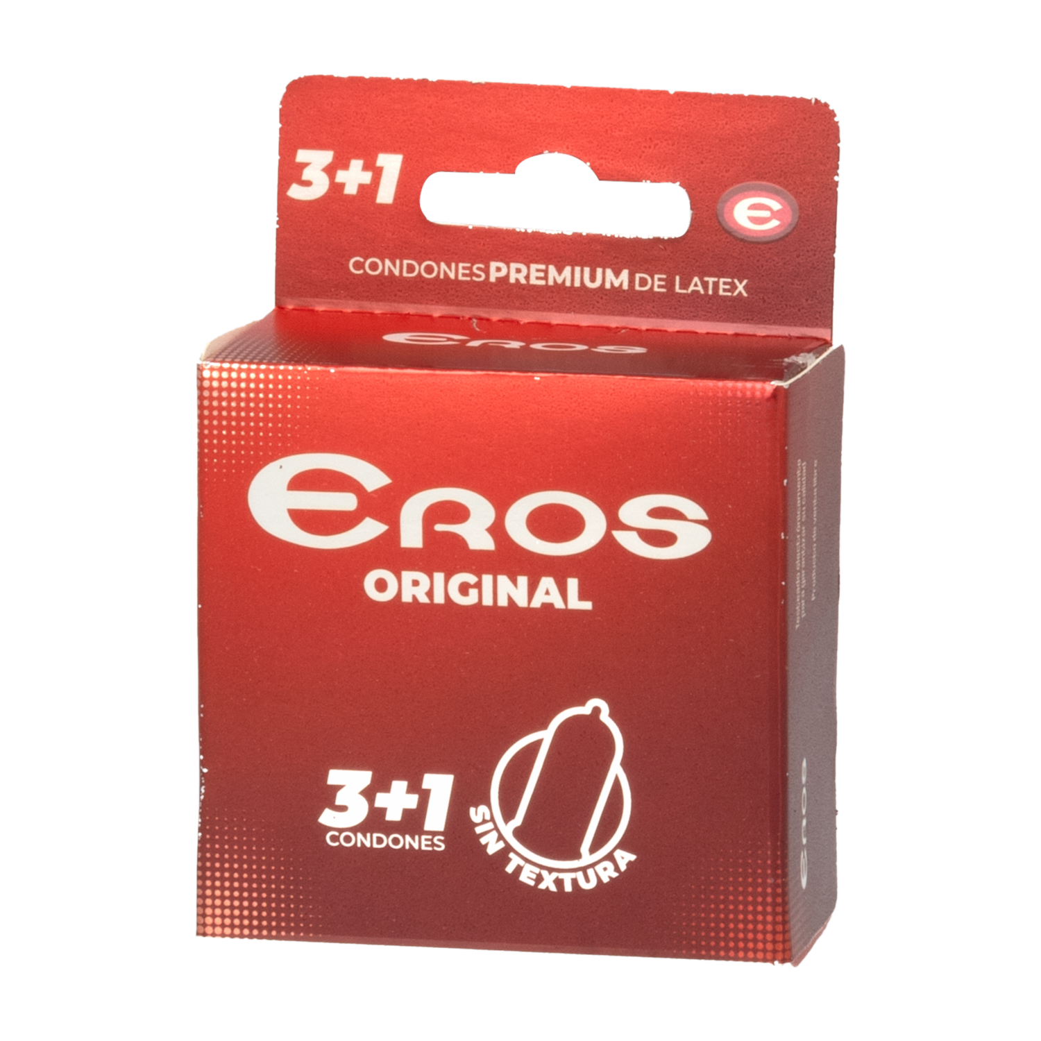 Preservativos Original Sin Textura EROS X 4 Uds