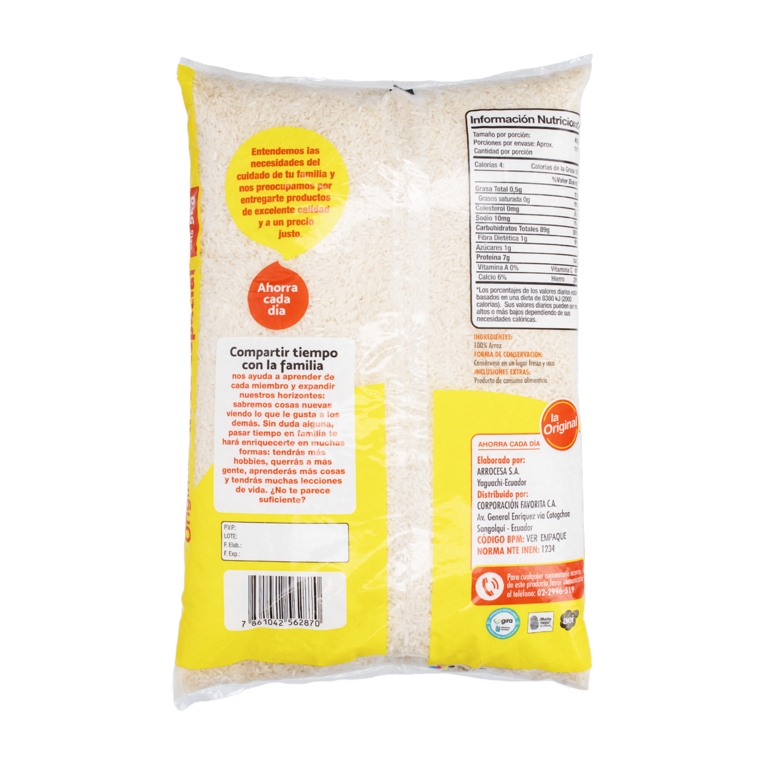 Arroz Blanco Especial LA ORIGINAL Funda