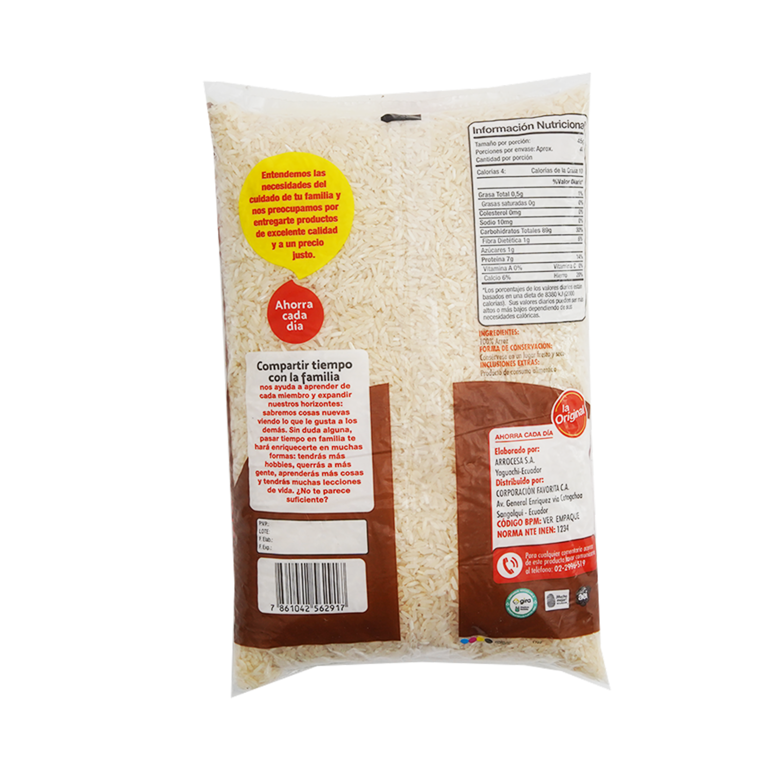 Arroz Envejecido LA ORIGINAL 2000 G