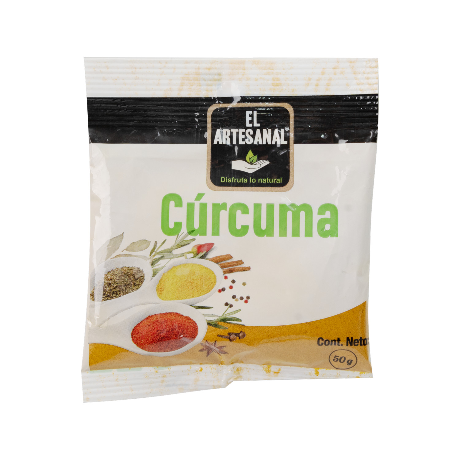 Cúrcuma Molida Funda EL ARTESANAL 50 G