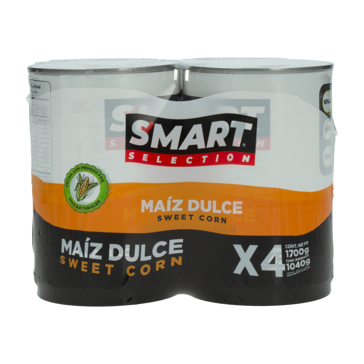 Maíz Dulce SMART SELECTION 4×425 G