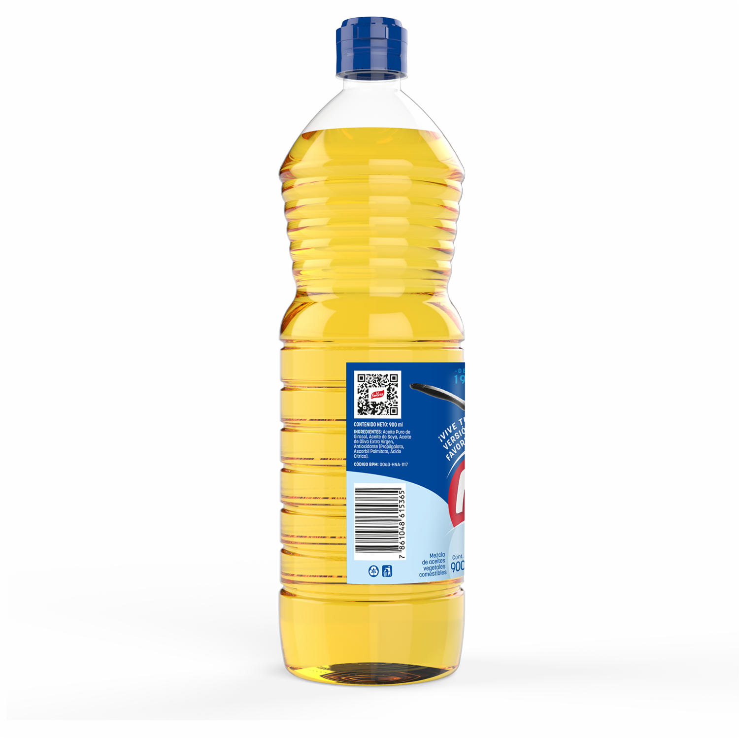 Aceite Comestible 50% Menos Grasa Saturada LA FAVORITA 900 Ml
