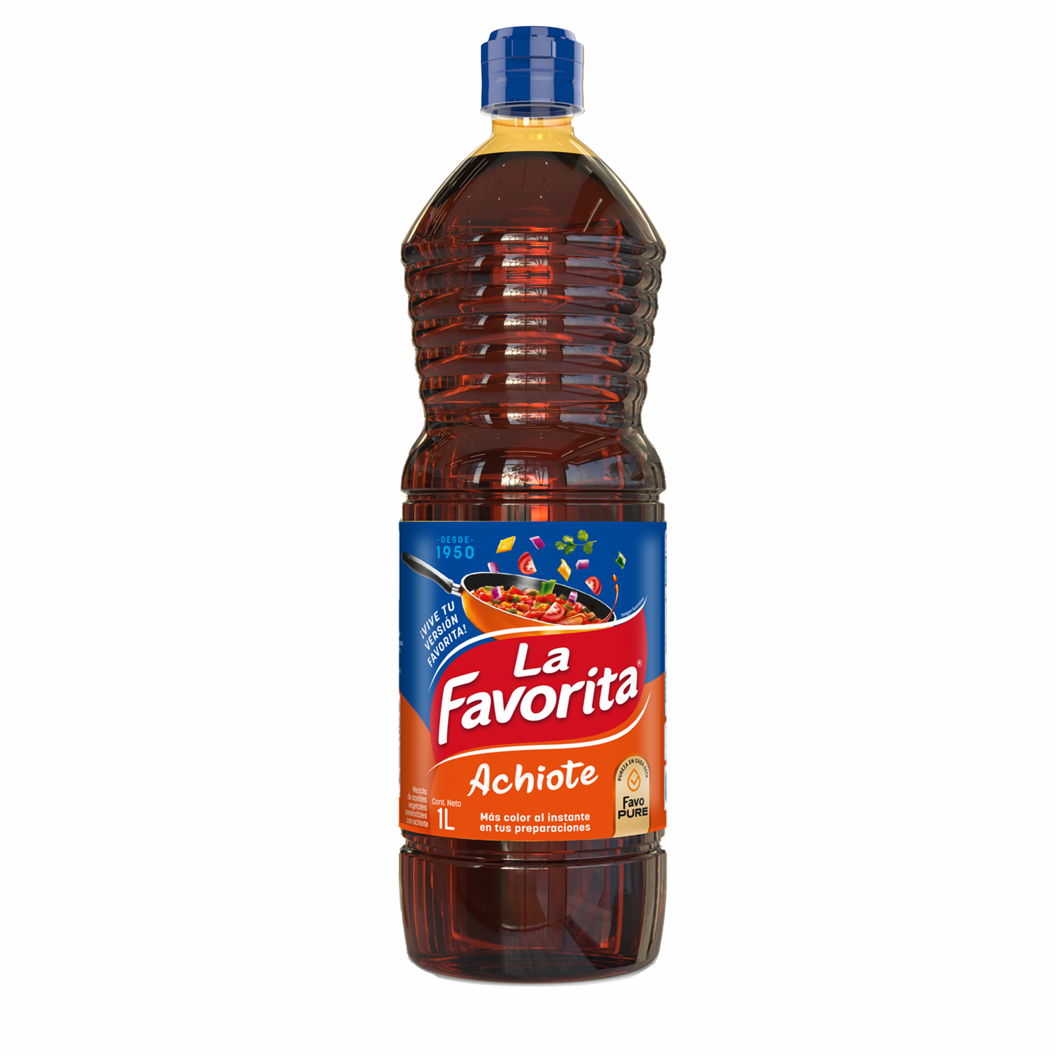 Achiote En Aceite LA FAVORITA 1000 Ml