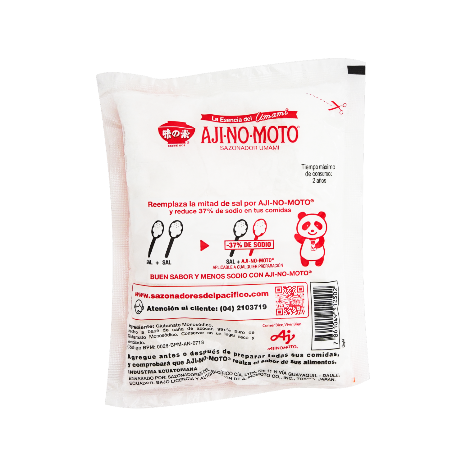 Sazonador En Polvo Potenciador Del Sabor AJI NO MOTO 250 G