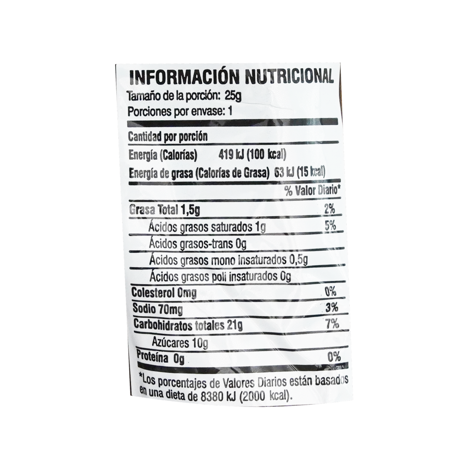 Bocaditos De Maíz Con Caramelo PALOMITAS 25 g