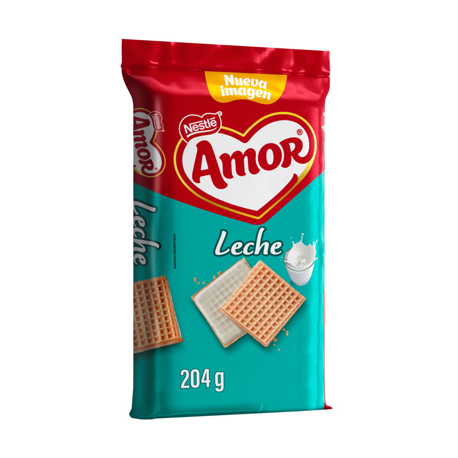 Galletas Dulces Waffer Pekes AMOR 204 G