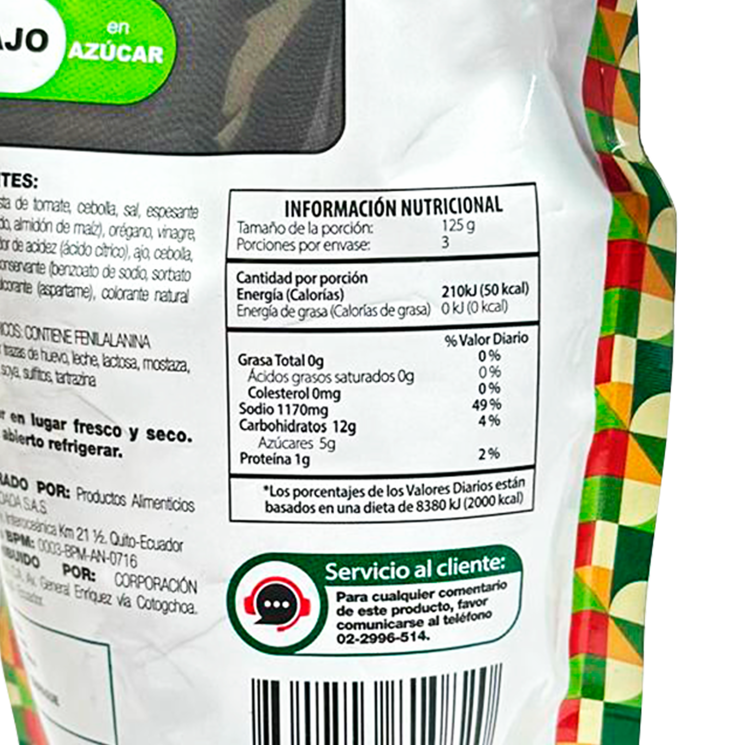 Salsa Spaguetti Clásica EL ARTESANAL Doypack 350 G