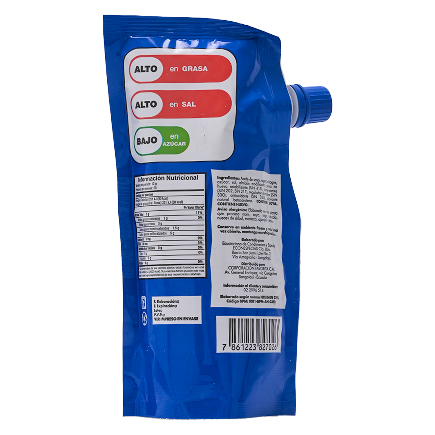 Mayonesa Cremosa ESY 200 G