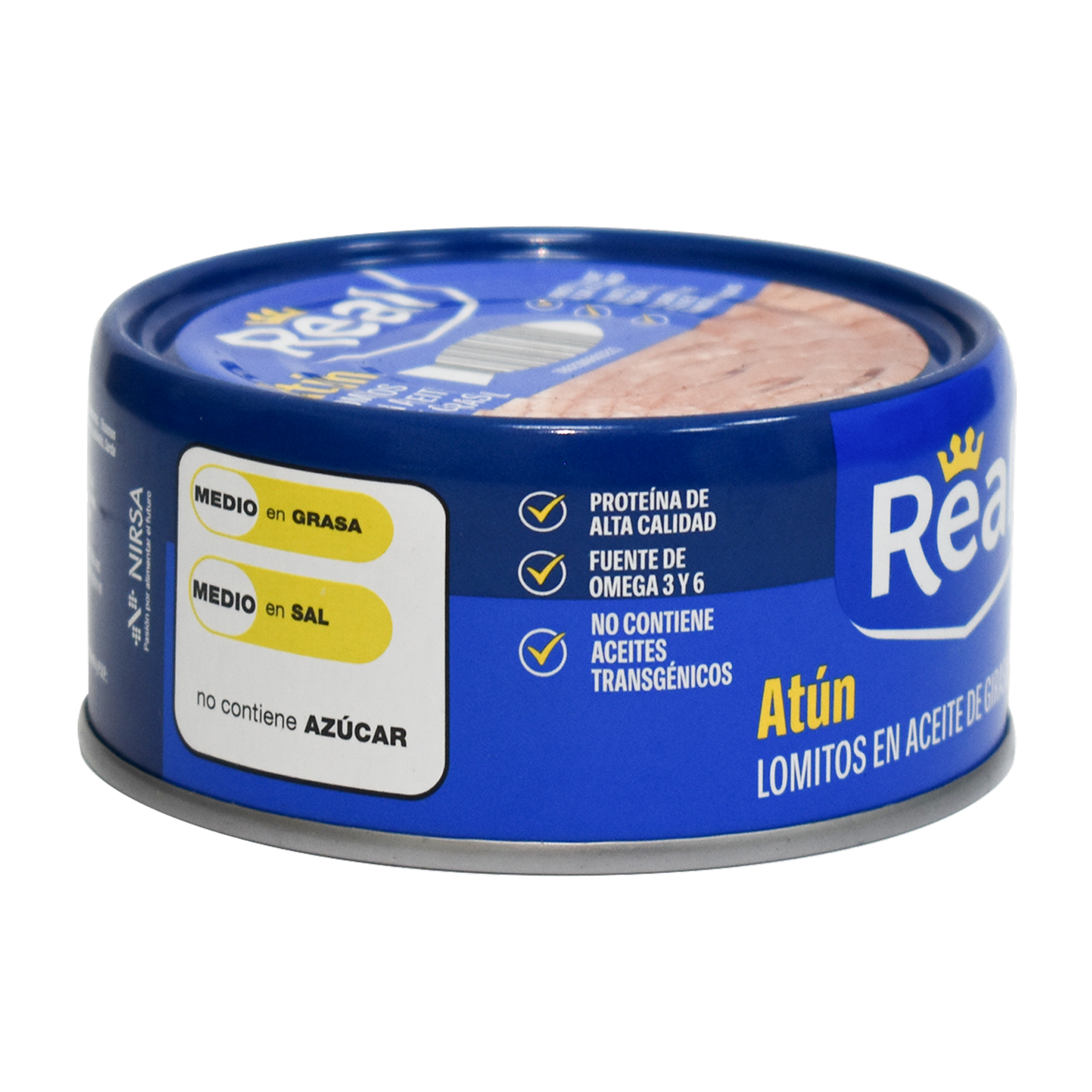 Atún Lomitos En Aceite de Girasol REAL 160 G
