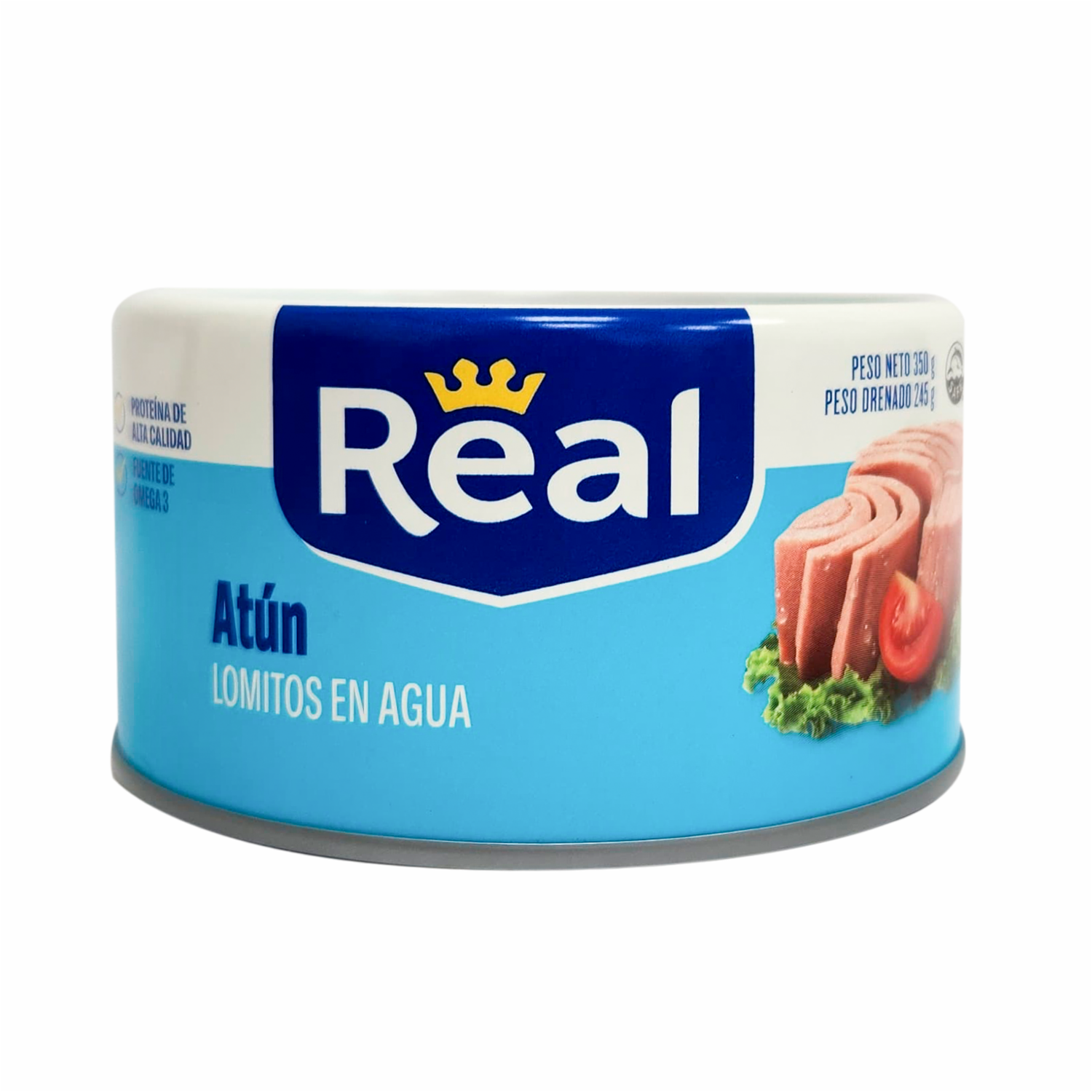 Atún Lomitos En Agua REAL 350 G
