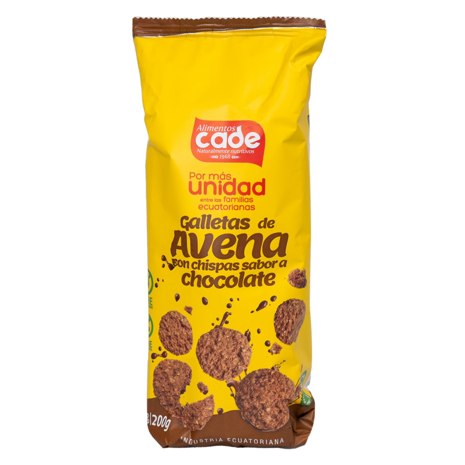 Galleta De Avena Con Chocolate ALIMENTOS CADE 200 G