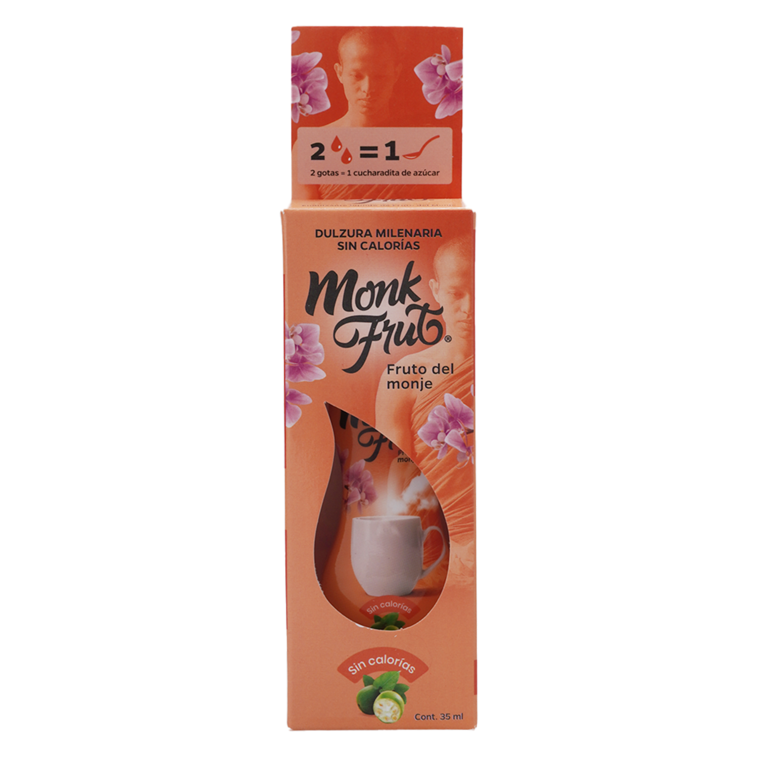 Endulzante Dulzura Milenaria Sin Calorías MONK FRUT 35 Ml