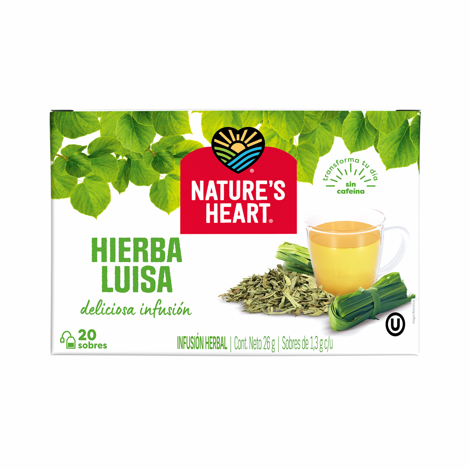 Infusión Hierba Luisa NATURE’S HEART 20 X 1 G