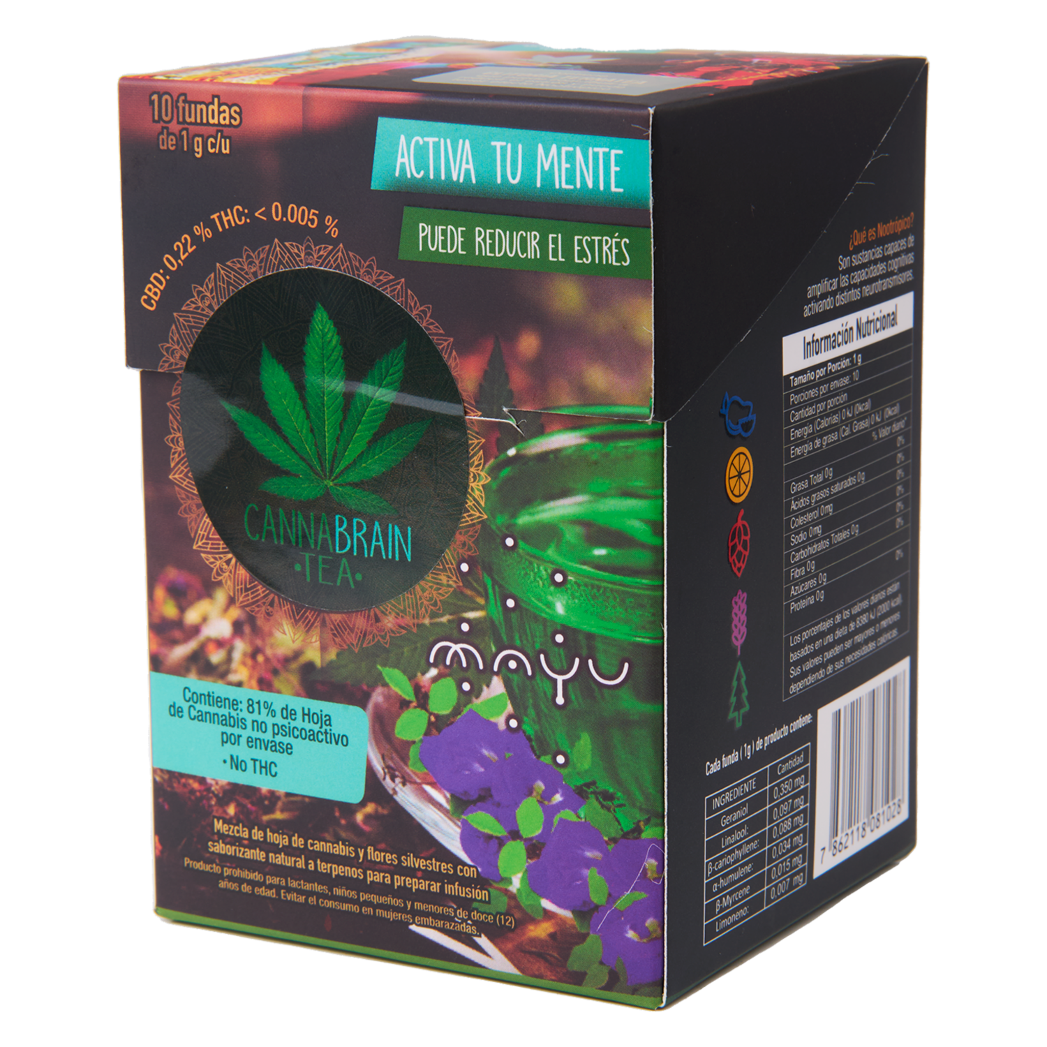 Té Canna Brain MAYU 10 G