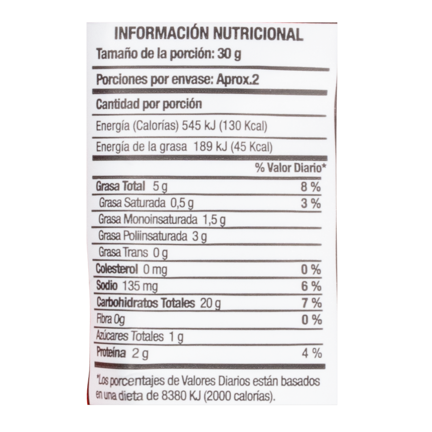 Chulpi Sabor Ají Criollo DICORNE 35 G