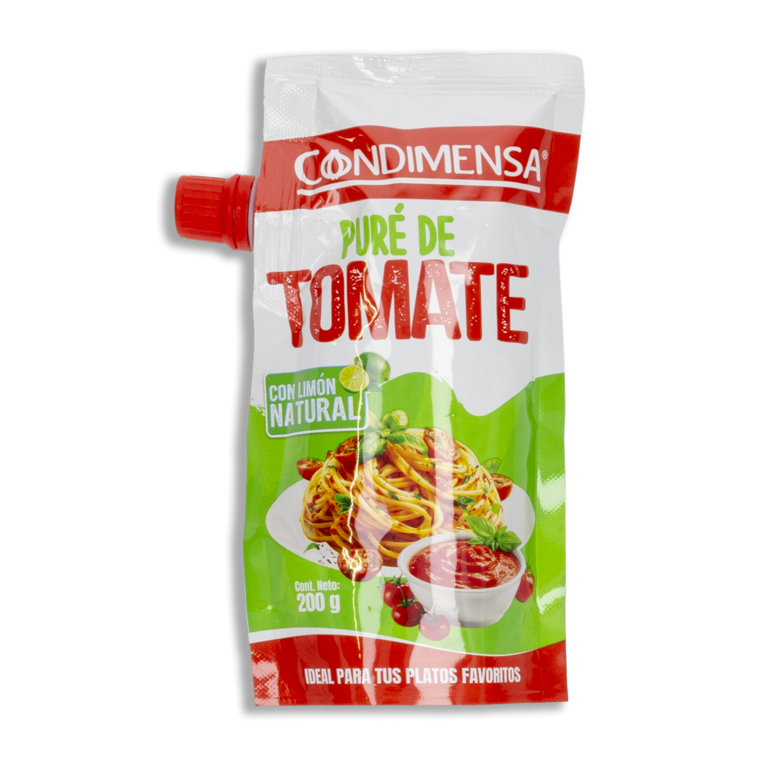 Pure De Tomate Con Limón Natural CONDIMENSA 200 G