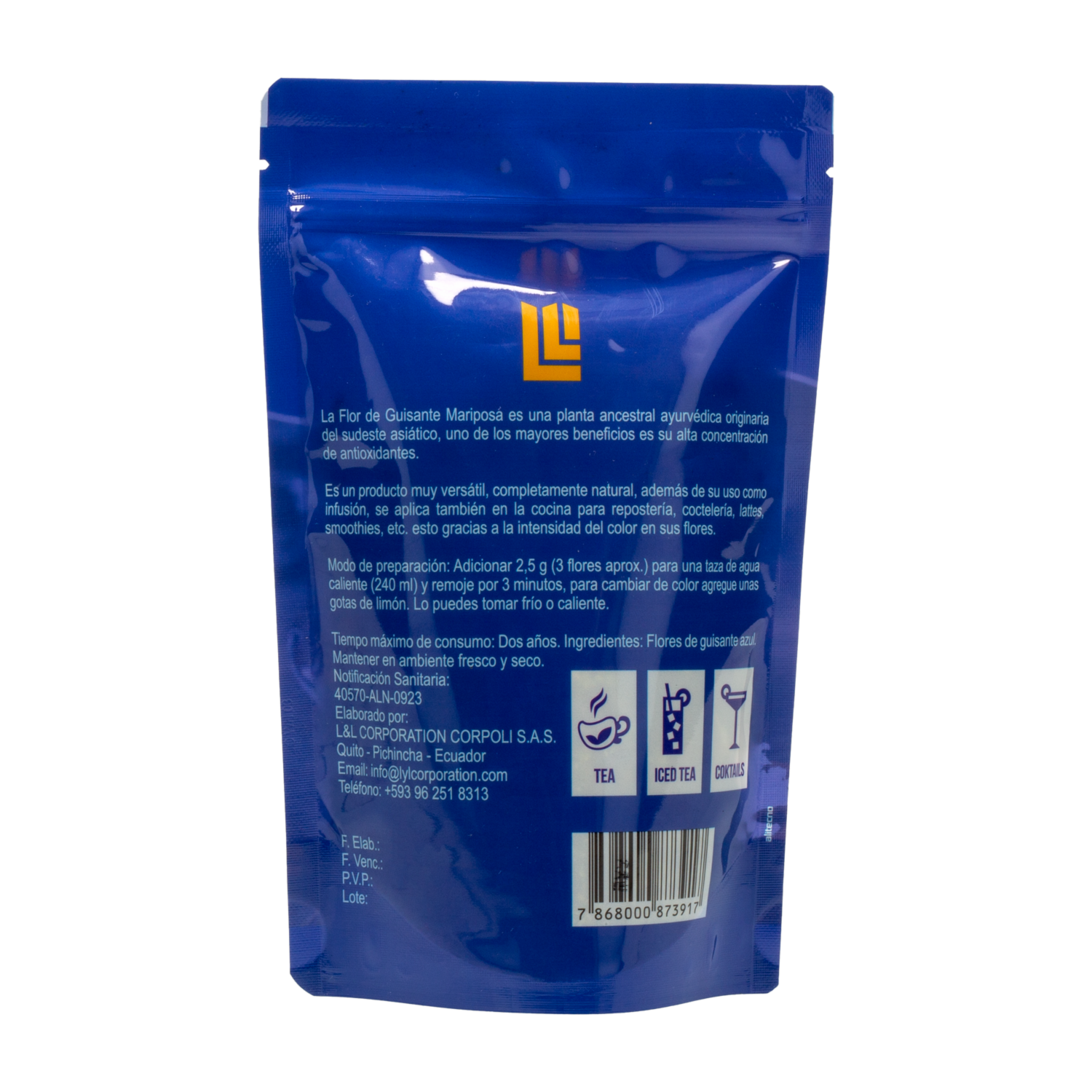 Té Purpura Buterfly PURPLE TEA 30 G