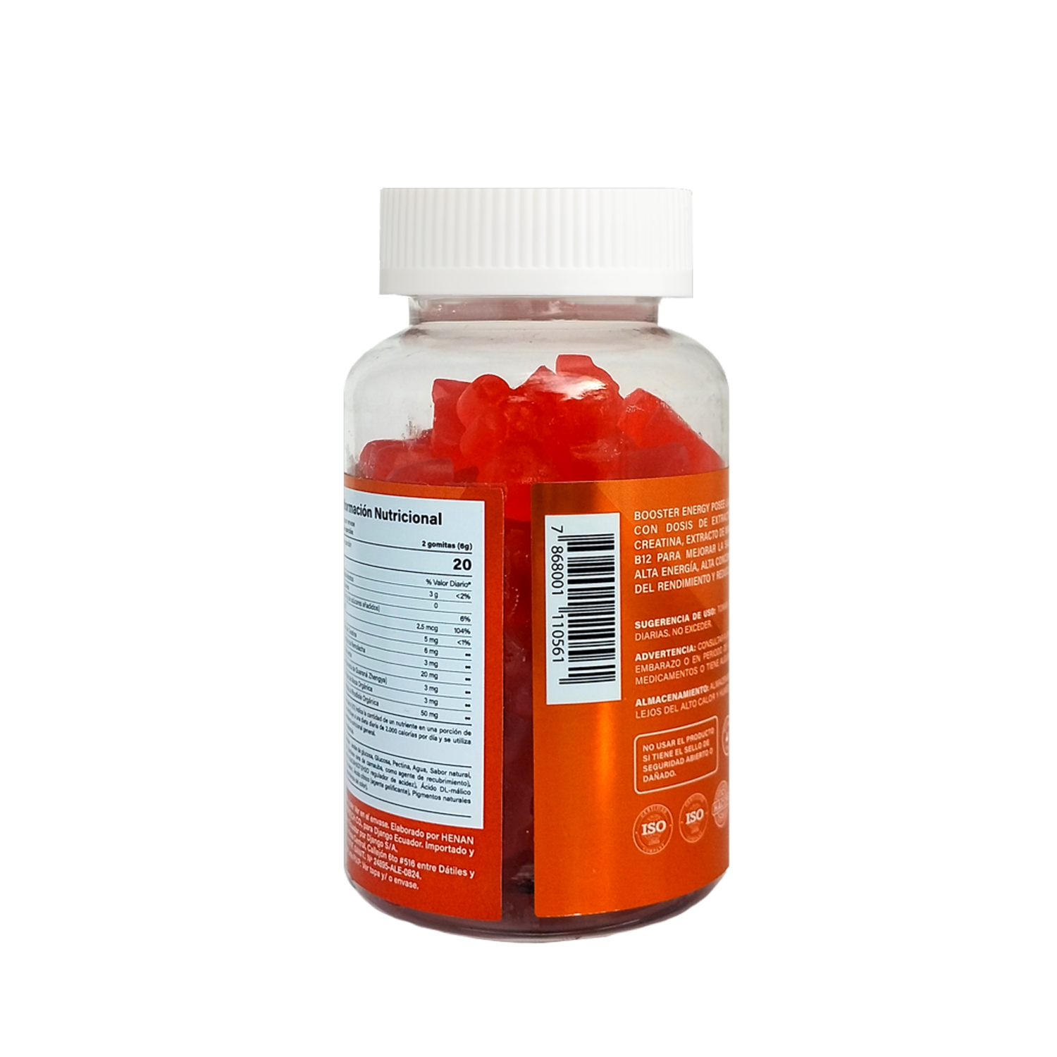 Vitaminas Gomitas Energy Booster GOODY VITAMINS 60 Comprimidos