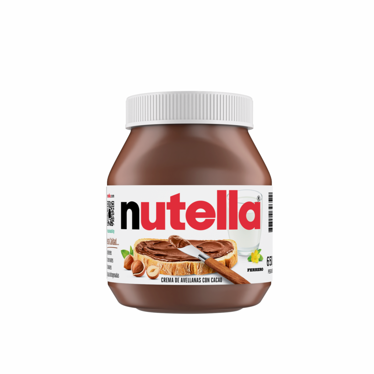 Crema De Avellana Y Cacao Untable NUTELLA 650 G