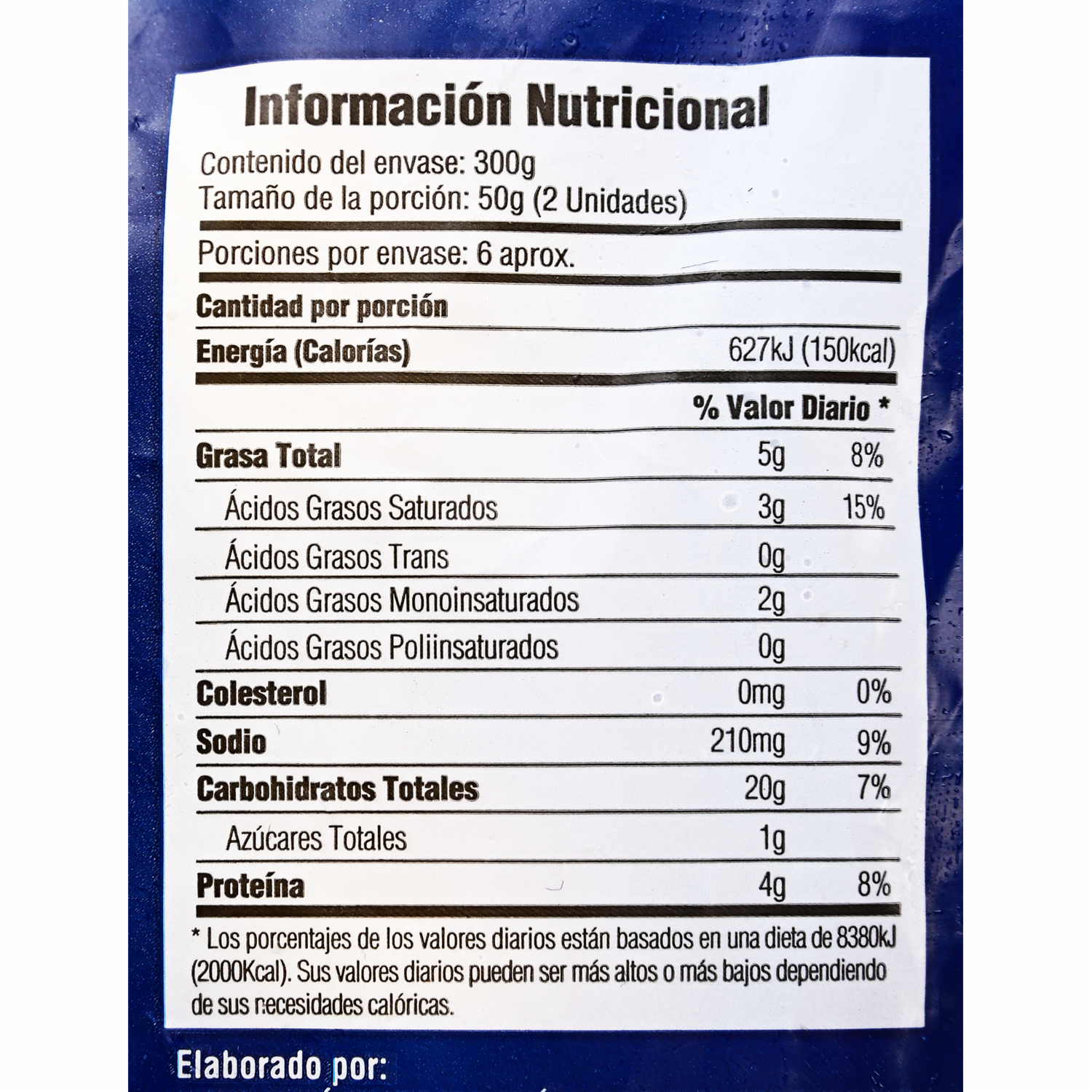 Pan De Yuca Relleno De Queso Crema FACUNDO 300 G