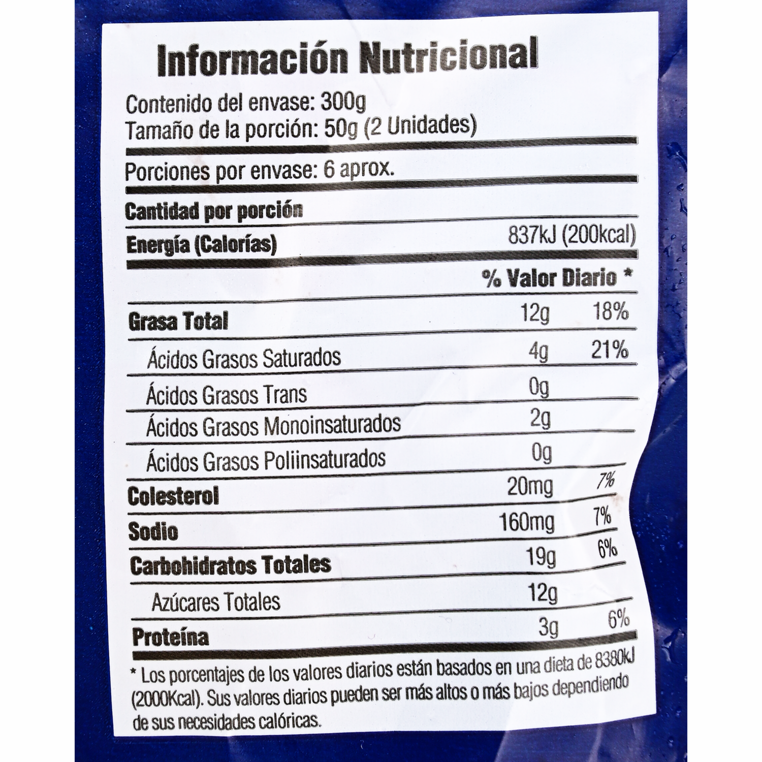 Pan De Yuca Relleno De Crema De Avellana FACUNDO 300 G