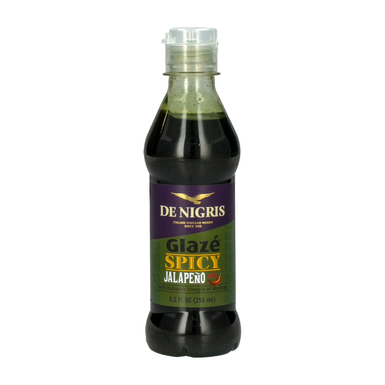 Glassa Picante Jalapeño Con Vinagre Balsámico DE NIGRIS 250 Ml